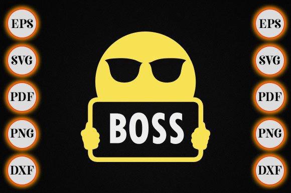Boss Emoji Sunglasses T-Shirt Funny Review