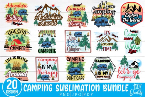 Camping Sublimation Bundle: A Designer's Review