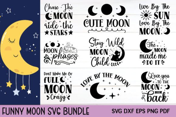Funny Moon Svg Bundle: A Designer's Review