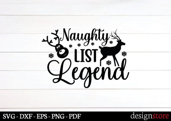 Naughty List Legend Svg: A Designer's Review