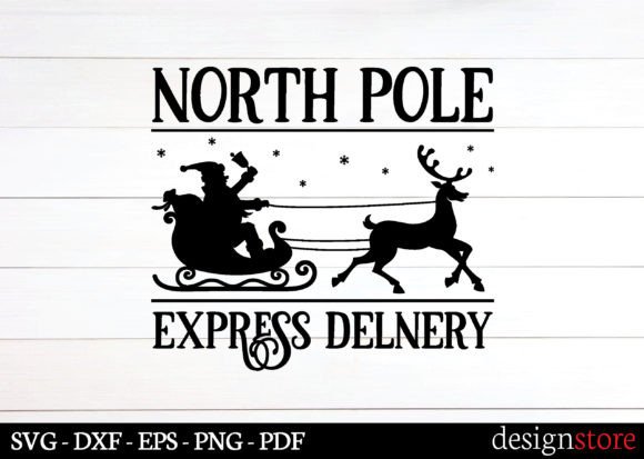 North Pole Express Delnery Svg Review