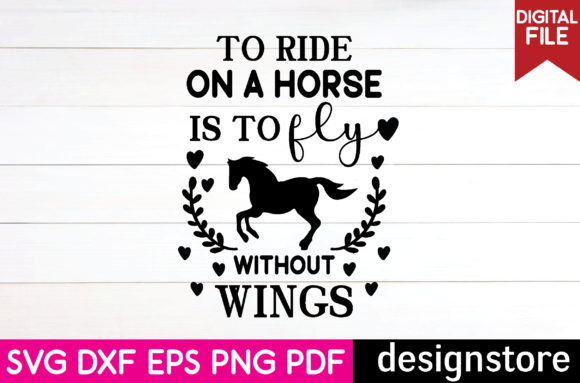 Review: Ride on a Horse is to Fly W Embroidery Design